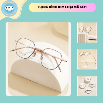 Gọng kính kim loại mã